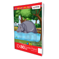 Rathna EX 80Pgs Double Ruled Quarter Inch Book. 