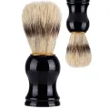 100% Pure Badger Shaving Brush With ABS Handle Men's Luxury Professional Hair Salon Tool Engineered To Deliver The Best Shave Of Your Life. 