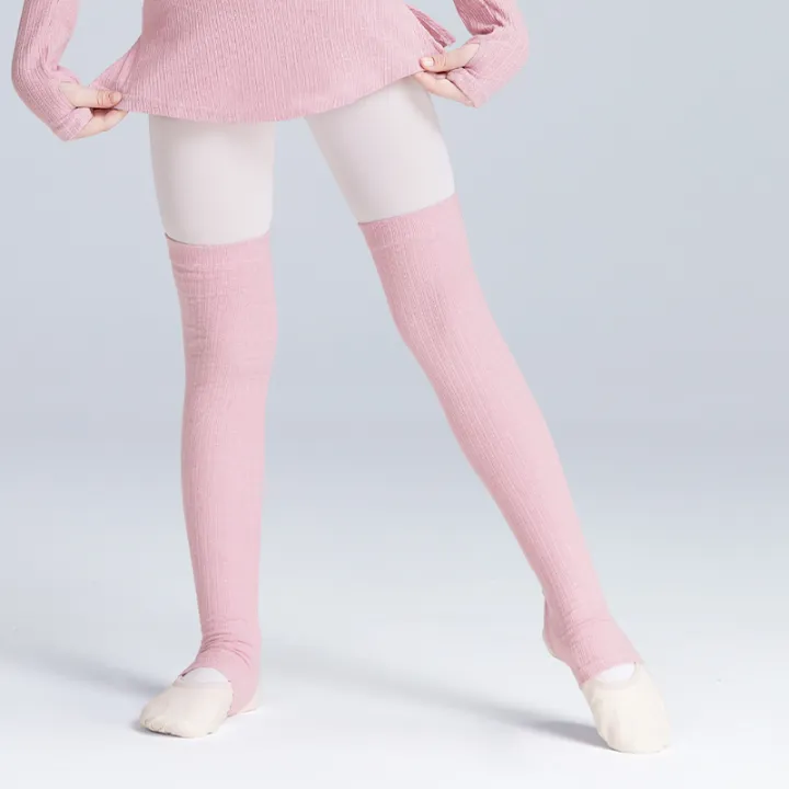 Girls%20Ballet%20Leg%20Warmers%20Long%20Leg%20Warmer%20Dance%20Sports%20Socks%20Kids%20Knitted%20Stirrup%20Leg%20Warmers%20for%20Yoga%20Ballet%20Dance%20-%20Image%205