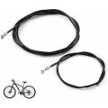 Bicycle brake cables front and back with outer. 