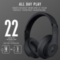 Beats Studio 3 AAA+ Grade (High Copy) Bluetooth 4.0 Wireless Headphone With Mic High-Quality Bass Sound Rechargeable Battery Comfortable Wearing Foldable Black On-Ear Durable Headphone. 
