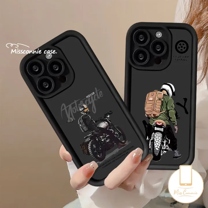 Cool%20Case%20Compatible%20For%20IPhone%2013%2015%207Plus%2014%2012%2011%20Pro%20Max%208%206%207%206S%20Plus%20X%20XR%20XS%20MAX%20SE%202020%20Green%20Black%20Clothes%20Motorcycle%20Boy%20Angel%20Eyes%20Shockproof%20Soft%20Cover%20-%20Image%207