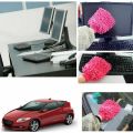1Pc Waterproof Car Wash Microfiber Chenille Double-faced Thick Gloves Cleaning Mitt for Auto Care Accessories Random Color. 