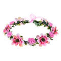 Flowers Crown Festival Headpiece Women Hair Accessories Headdress Girl Baby Crown Floral Garland Wedding Floral Headwear. 
