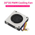 Raspberry Pi 5 PWM Cooling Fan 30x30x7 Air-blower Replacement Fan Module for Raspberry Pi Active Cooler. 