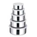 Stainless Steel Food Storage Bowls 05 Set - Easy to carry. 