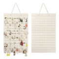 Storage Necklace Hanger Holder Display Girls Jewelry Felt Earrings Hanging Organizer Wall. 