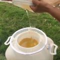 New Cone-Shape Honey Filter Practical Food-grade Honey Screen Impurity Filter Cloth for Food. 