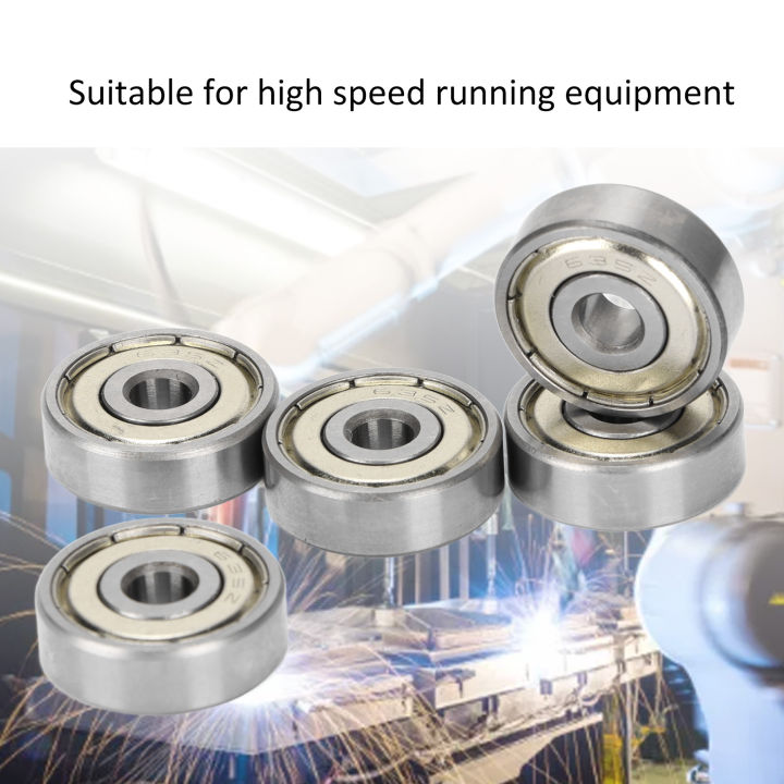 10PCS%20635Z%20Deep%20Groove%20Steel%20Ball%20Bearing%205mm%20ID%2019mm%20OD%20High%20Speed%20Double%20-%20Image%208