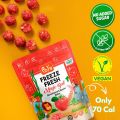 Pol's Freeze Fresh Magic Ball Freeze-Dried Strawberry & Apple Bites, 20g | 100% Fruit, Non-GMO, Halal, Kosher, No Added Sugar, Gluten-Free, Vegan | Healthy Snack for On-the-Go | Kid's Snack (FROM DUBAI). 