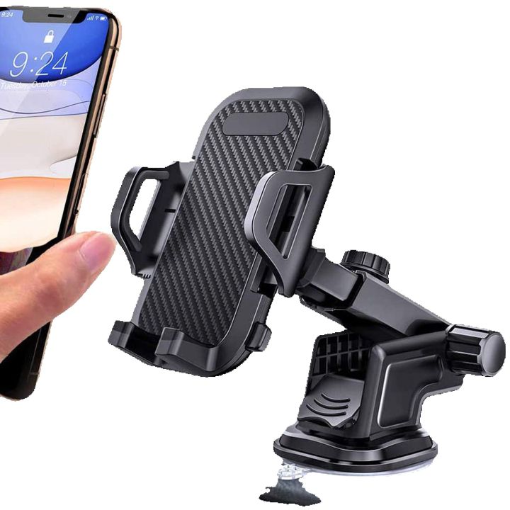 Daraz Cell Phone Clip Holder For Car Car Phone Holder 360 Degree