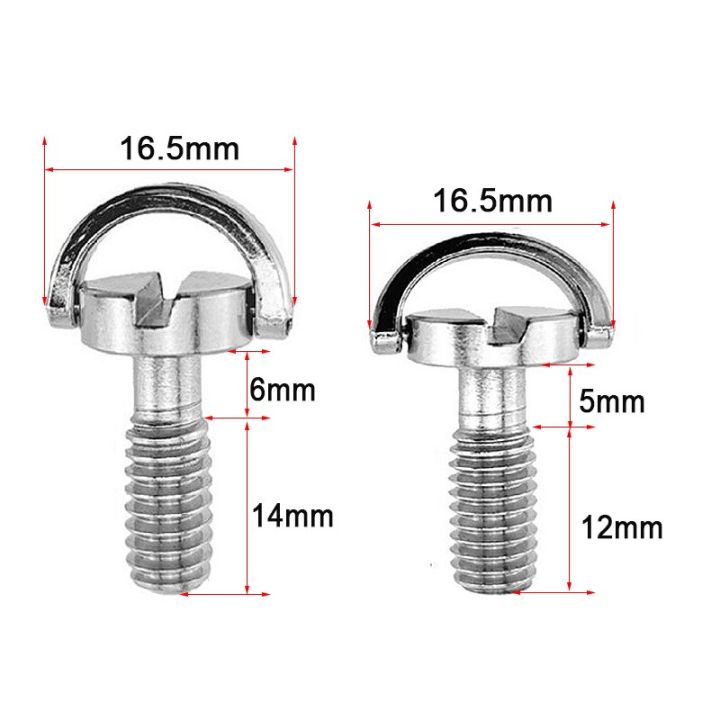Camera 1/4 D-ring Mounting Stainless Quick Release Plate Photography Accessories for SLR