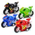 Best Gift Educational Plastic Four-wheel Kids Mini Motorcycle Model Motorbike Model Motorcycle Toy Pull Back Car. 