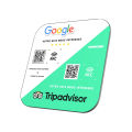 Signage display w signage QR code RevieC click or scan acrylic signage NFebook aam Facview Igle Re body signage Goo 2-in-1 social media nstagrGoogle. 