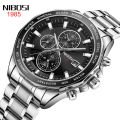 NIBOSI Brand's New Fashion, Business, Deluxe Time Code Watch, Sports Quartz Men's Watch. 
