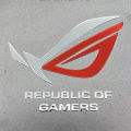 ASUS Rog Metal Sticker. 