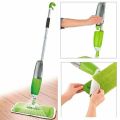 Healthy Spray Mop with Removable Washable Cleaning Microfiber Cloth and Integrated Water Spray Mechanism. 