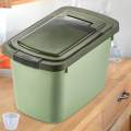 Cereal Rice Food Storage Container with Measuring Cup Grain Rice Storage Bin. 