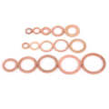 150pc/box Metric Copper Flat Washers Practic Gaskets Assortment Set Kit 15 Sizes. 