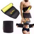 High Quality Material Unisex Free Size Adjustable Yoga Gym Hot Shaper Slim Fit Slimming Waist Belt. 