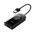 UGREEN 40964 USB EXTERNAL STEREO SOUND ADAPTER. 