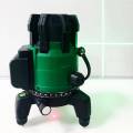 Laser Level 5 Lines Green Laser Light 360° Rotatable with Remote Control. 