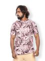 Brown Batik Design Men T-Shirt. 