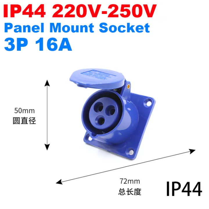 Ip44%20Industrial%20Plug%20Wall%20Mount%20Socket%20Connector%20Three-Phase%203pin%204pin%205pin%2016a32a%20Waterproof%20Non-%20-Proof%20Aviation%20Plug%20-%20Image%204