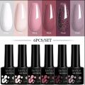 Semi Hybrid Uv Gel Gel Nail Polish 6PCS. 