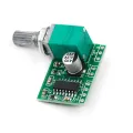 PAM8403 2x3W Audio Mini Digital Stereo Power Amplifier Board 5V Power Audio Class D Amplifier Module With Volume Control 1Pcs. 