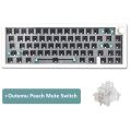 GMK67 Mechanical Keyboard Gaming Keyboard Machenike Wired Keyboard Hot Swappable 67 Keys Keyboard Kit RGB Light Mac Windows. 