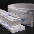 Silicone Self Adhesive Sponge Seal Strip Width Thick 2-20mm Foam Anti-collision Seal Gasket for Doors/Window. 