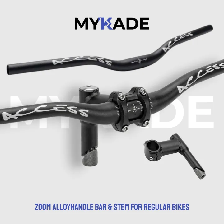 MTB Riser Handlebar – ACCESS Alloy 31.8mm Mountain Bike Handle Bar And ...