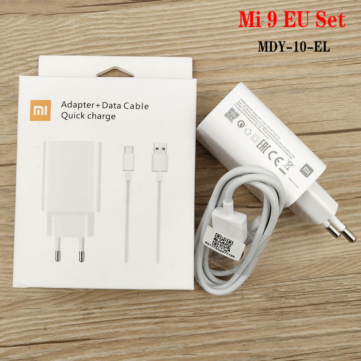 Minote 9 Charging Original Xiaomi 27W EU Fast Charger QC 4.0 Turbo Quick Charge Adapter ...