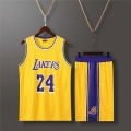Factory wholesale lakers kb jersey basketball suit heat game training camp team summer sports suit. 