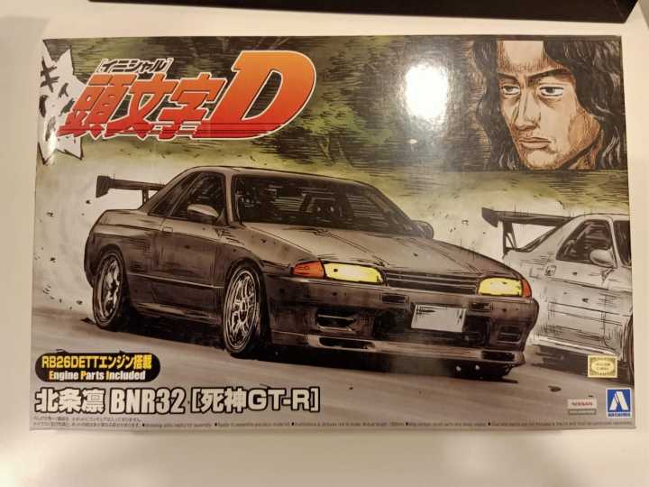Initial D Rin Hojo BNR32 Skyline (Reaper GT-R) Aoshima Model Kit