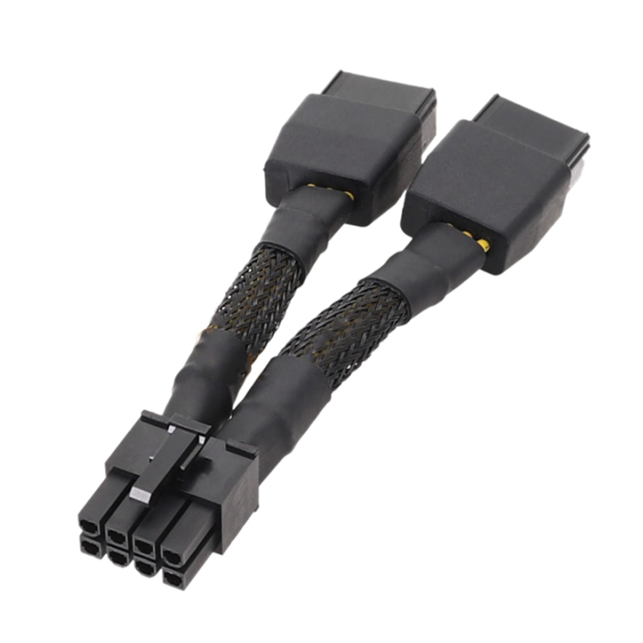 Dual%208Pin%20to%208Pin%20Power%20Cable%20Graphics%20Card%20Power%20Cord%20Cable%20for%20K80/M40/P100/V1%20GPU%2010cm,%20A%20-%20Image%205