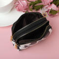 Student Coin Bag Storage Bag Ladies Purses ID Card Storage Bag Printed Wallet New Wallet Double Zip Wallet. 