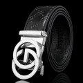 Yuxin shop2025 Belts Men width 3.4cm Luxury Brand Designer Fashion Automatic Buckle Genuine Leather Men's Jeans High Quality Waist Male Strap. 