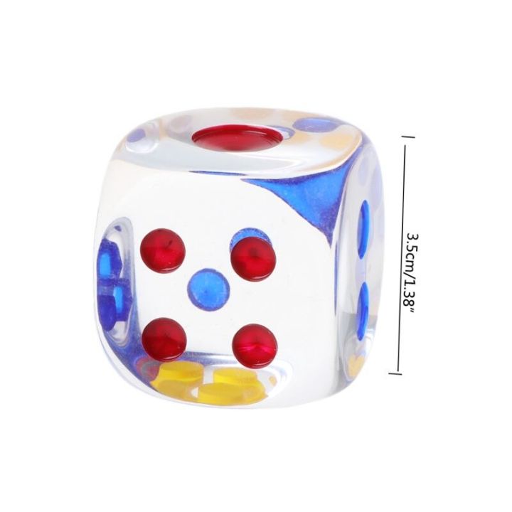 35mm%20Colorful%20Transparent%20Large%20Dice%206%20Sides%20Board%20Game%20-%20Image%206