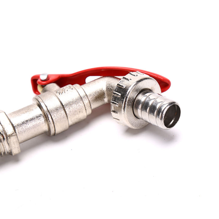 1/2 Inch Zinc Alloy Water Tap Lockable Faucet Garden Hose Faucet with Lock Mystic