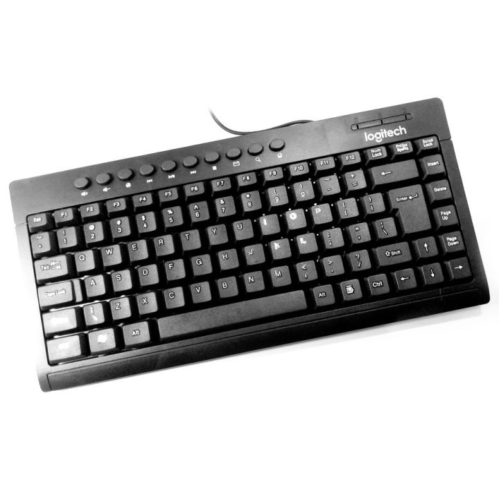 Logitech K260 Multimedia Mini Keyboard  Wired Keyboard  Multimedia Keyboard