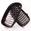 Matte Black Front Center Sport Grille Grill For BMW E90 E91 323i 328i 330i. 
