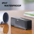 Anker Soundcore Boost Bluetooth Speaker with Well-Balanced Sound, BassUp, 12H Playtime, USB-C, IPX7 Waterproof, Wireless Speaker with Customizable EQ via App, Wireless Stereo Pairing. 