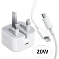 Apple Iphone USB-C Power Adapter Awith PD Type-C To Lightning Cable 20W USB-C Power Adapter 25W USB-C Power Adapter 35W USB-C Power Adapter. 