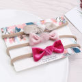 3Pcs Lace Flower Baby Headband Turban Kids Newborn Girl Bows Headbands Infant Toddler Hair Bands Haarband Baby Hair Accessories. 