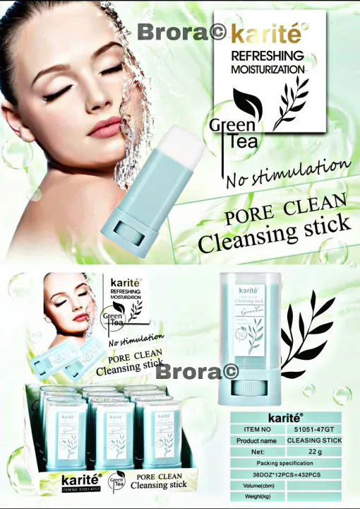 Karite%20Refreshing%20&%20Moisturizing%20%20Green%20Tea%20Pore%20Clean%20Cleansing%20Stick%20-%20Image%204