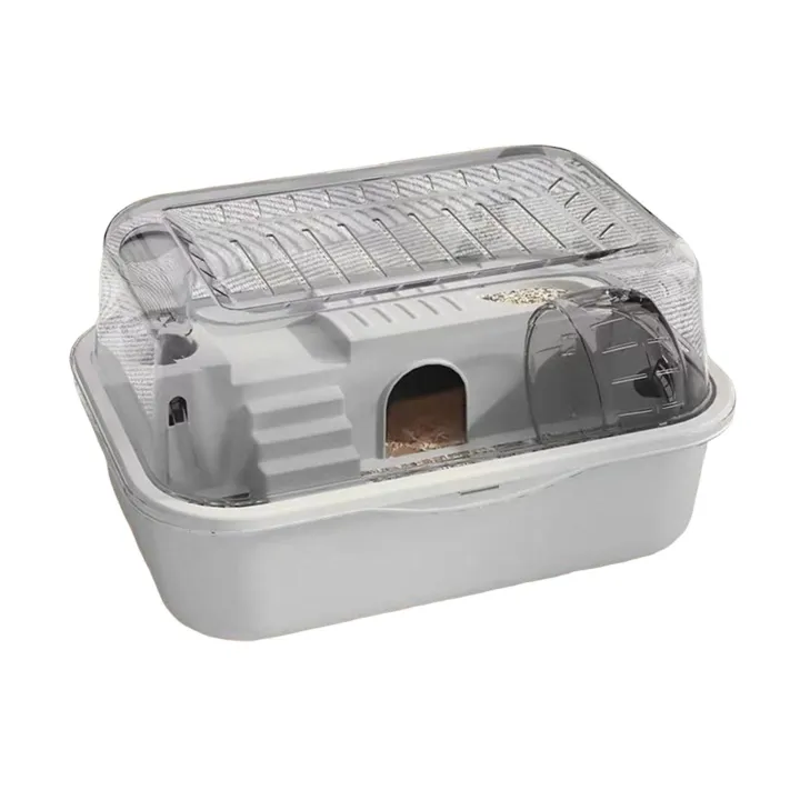 Radiant Interactive Hamster Habitat Transparent Acrylic Hamster Cage ...