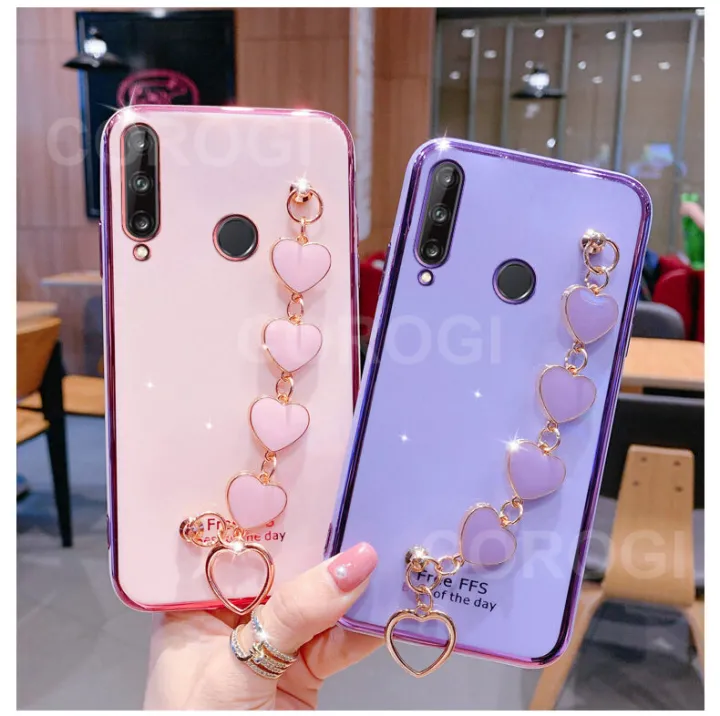 LECOMES%20for%20Huawei%20Honor%2010i%20Back%20Cover%20with%20Love%20Heart%20Bracelet%20Chain%20Luxury%206D%20Plating%20Shiny%20Soft%20Silicone%20Mobile%20Phone%20Case%20Pouch%20Girls%20-%20Image%208