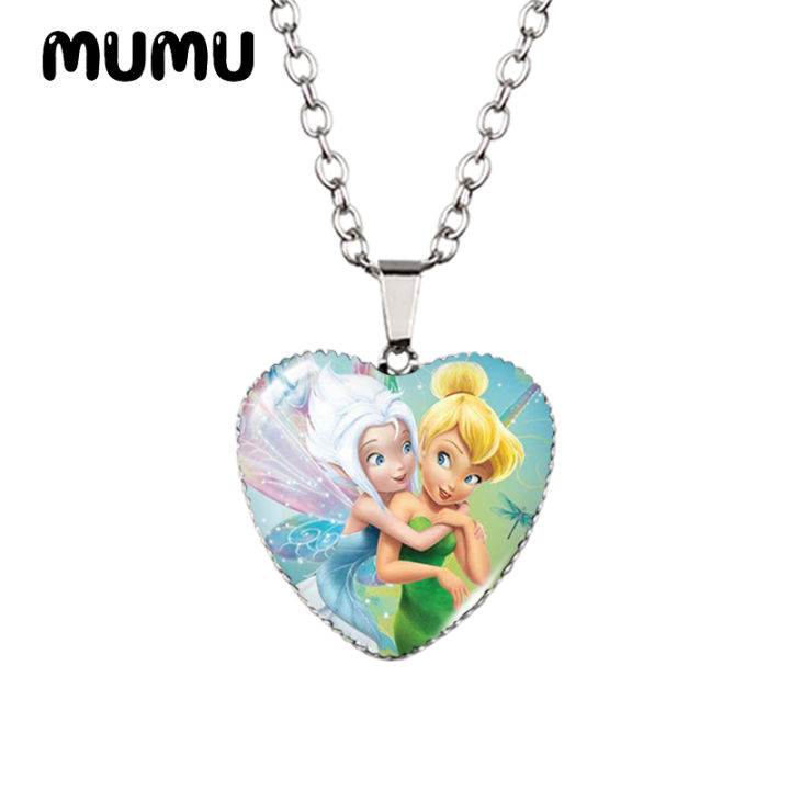 2022%20New%20Tinkerbell%20Heart%20Necklace%20Fairy%20Glass%20Printed%20Photo%20Pendant%20Handmade%20Jewelry%20S%20Children%20-%20Image%203